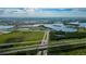 Aerial view of roads and highway near community at 10415 Austrina Oak Loop, Winter Garden, FL 34787