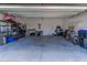 Two-car garage with ample storage space for bikes and equipment at 10415 Austrina Oak Loop, Winter Garden, FL 34787