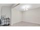 Formal dining area with hardwood flooring and a chandelier at 1066 Quaker Ridge Ln, Davenport, FL 33896