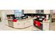 Spacious kitchen featuring granite countertops and stainless steel appliances at 1504 Hummingbird Ln, Lakeland, FL 33801
