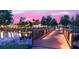 Community features a clubhouse, pool, and walking bridge at 160 Hideaway Beach Ln, Kissimmee, FL 34746