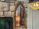 Castle-themed bedroom detail; mural of a castle at 1829 Tropical Palms Cir Cir, Kissimmee, FL 34747
