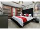 King-size bed in a bedroom with castle theme at 1829 Tropical Palms Cir Cir, Kissimmee, FL 34747