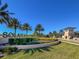Community entrance with landscaping and signage at 1829 Tropical Palms Cir Cir, Kissimmee, FL 34747