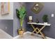 Entryway with modern decor and console table at 1829 Tropical Palms Cir Cir, Kissimmee, FL 34747