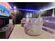 Home theater with plush seating and large screen at 1829 Tropical Palms Cir Cir, Kissimmee, FL 34747