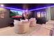 Home theater with plush seating and large screen at 1829 Tropical Palms Cir Cir, Kissimmee, FL 34747