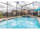 Refreshing screened pool with a spa and plenty of space for relaxation at 1829 Tropical Palms Cir Cir, Kissimmee, FL 34747