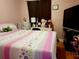 Bedroom with a full-size bed and TV at 1855 Caralee Blvd # 2, Orlando, FL 32822