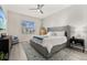 Spacious main bedroom with plush bed and tranquil view at 1867 Flora Pass Pl, Kissimmee, FL 34747