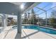 Enjoy this beautiful pool and screened patio area at 201 Steamboat Blvd, Davenport, FL 33897