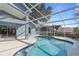 Inviting screened-in pool area, perfect for outdoor entertaining at 201 Steamboat Blvd, Davenport, FL 33897