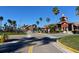 Main entrance to Villa Del Sol community featuring a gated entry at 2218 Grand Cayman Ct # 1335, Kissimmee, FL 34741