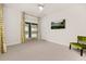 Bedroom with sliding glass doors opening to pool and patio at 370 Burma St, Kissimmee, FL 34747