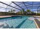 Relaxing screened pool and spa at 370 Burma St, Kissimmee, FL 34747