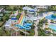 Water park with slides and a large pool area at 370 Burma St, Kissimmee, FL 34747