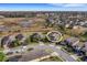 Aerial view of single-Gathering home in a community at 580 Cantabria Dr, Davenport, FL 33837