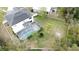 Large backyard with private pool and screened enclosure at 605 Pinehurst Ct, Kissimmee, FL 34758