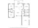Detailed floor plan showcasing a spacious layout with multiple bedrooms, a large living room, and a screened porch at 832 Marion Oaks Mnr, Ocala, FL 34473