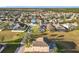 Aerial view of house and community at 124 Cassia Dr, Davenport, FL 33897