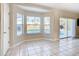 Breakfast nook with view of backyard and pool at 124 Cassia Dr, Davenport, FL 33897