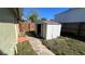 Small metal shed in the backyard, great for storage at 1592 Martin Luther King Ne Blvd, Winter Haven, FL 33881