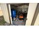 Outdoor shed equipped with tools and equipment, ideal for outdoor storage and yard maintenance at 1592 Martin Luther King Ne Blvd, Winter Haven, FL 33881