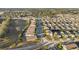 Aerial view of home and surrounding community at 1739 Morning Star Dr, Clermont, FL 34714