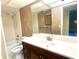 Bathroom with vanity and shower/tub combo at 1776 6Th St Nw # 209, Winter Haven, FL 33881