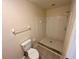 Bathroom with shower and tile floors at 2332 Prime Cir # B, Kissimmee, FL 34746