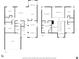 Two-story house floor plan, highlighting bedroom, bathroom, kitchen, and living spaces at 256 Lancaster Dr, Davenport, FL 33897
