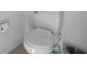 Standard toilet and bathroom accessories at 256 Lancaster Dr, Davenport, FL 33897
