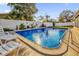 Enjoy this refreshing blue swimming pool with ample poolside space at 306 Boger N Blvd, Lakeland, FL 33803