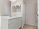 Bathroom with vanity, storage and tiled floor at 312 Lucaya Loop # B5/U312, Davenport, FL 33897