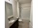 Bathroom boasts granite vanity and a shower/tub combo at 3132 Country Club Cir, Winter Haven, FL 33881