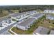 Aerial view of a new townhome community at 4078 Malawi Trl, Saint Cloud, FL 34772