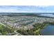 Aerial view of large residential community at 5052 Center Ct, St Cloud, FL 34772