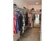 Large walk-in closet with ample shelving at 5052 Center Ct, St Cloud, FL 34772