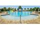 Relaxing community pool with a ' water play area at 5052 Center Ct, St Cloud, FL 34772