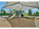 Community playground with slides and shade structure at 5052 Center Ct, St Cloud, FL 34772