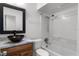 Bathroom with updated vanity and bathtub at 779 Trailwood Dr, Altamonte Springs, FL 32714