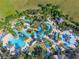 Resort-style pool and water park at 8162 Valhalla Ter, Reunion, FL 34747