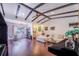 Spacious living room with hardwood floors and high ceilings at 103 Las Flores, Winter Haven, FL 33884