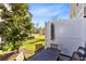 Private backyard with patio furniture and privacy fence at 1311 E 10Th St, Apopka, FL 32703