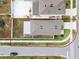 Aerial view of a house and backyard at 1956 Egret Meadows Ave, Kissimmee, FL 34744