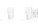 Two-story floor plan showing bedrooms, kitchen, and living areas at 2621 Bugatti Ct, Kissimmee, FL 34746