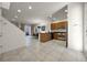 Open concept kitchen with stainless steel appliances at 2621 Bugatti Ct, Kissimmee, FL 34746