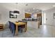 Bright kitchen with stainless steel appliances and dining area at 2621 Bugatti Ct, Kissimmee, FL 34746