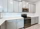Well-equipped kitchen with modern appliances and ample counter space at 272 Muscogee Ln, Orlando, FL 32825