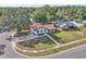 Aerial view of the property showcasing its landscaping, and neighborhood surroundings at 3020 Rockingham Cir, Orlando, FL 32808